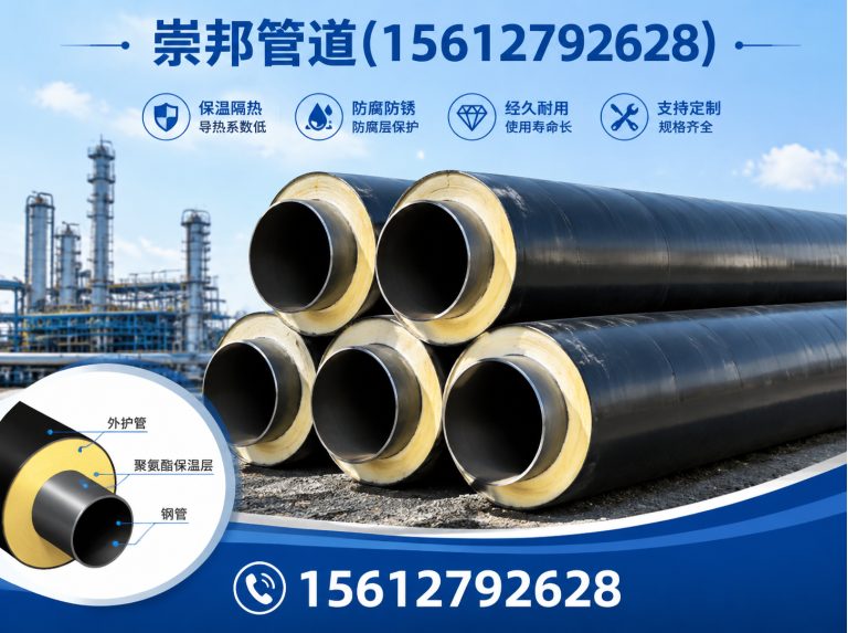 盐山县保温防腐管道展示图